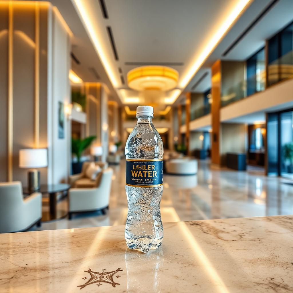 Hotel & Resort branded water bottle